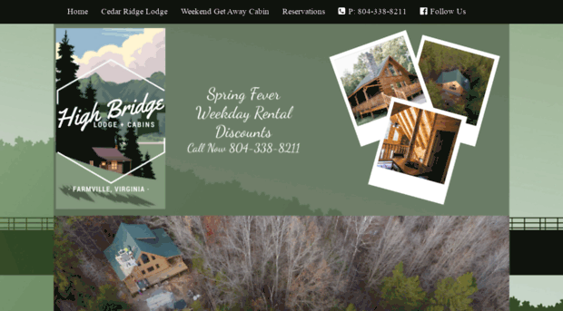 highbridgelodgeandcabins.com