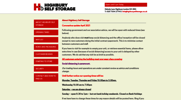 highburyselfstorage.co.uk