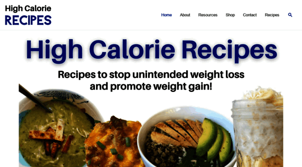 highcalorierecipes.com