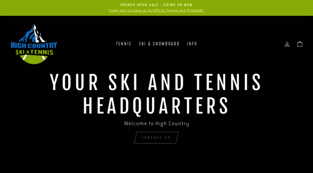 highcountryskiandtennis.com