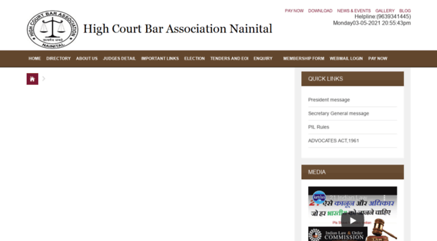 highcourtbarassociationnainital.org