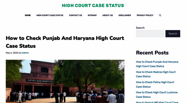 highcourtcasestatus.com