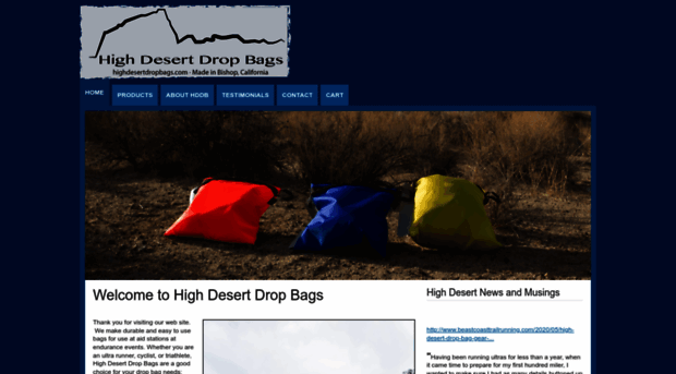 highdesertdropbags.com