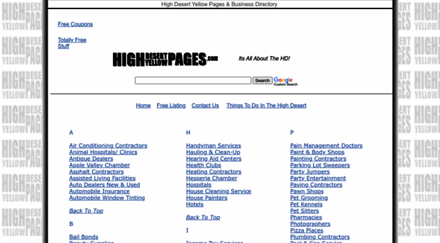 highdesertyellowpages.com