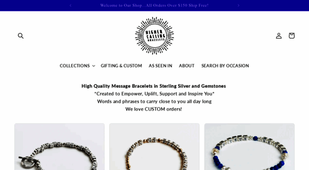 highercallingbracelets.com