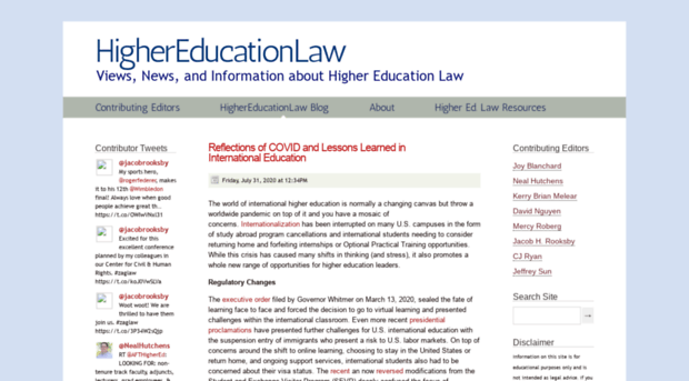 highereducationlaw.org