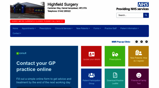 highfieldsurgery.co.uk - Lincoln House Surgery - Highfield Surgery