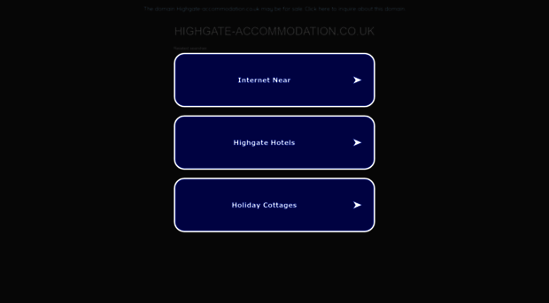 highgate-accommodation.co.uk