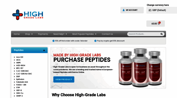 highgrade-labs.com