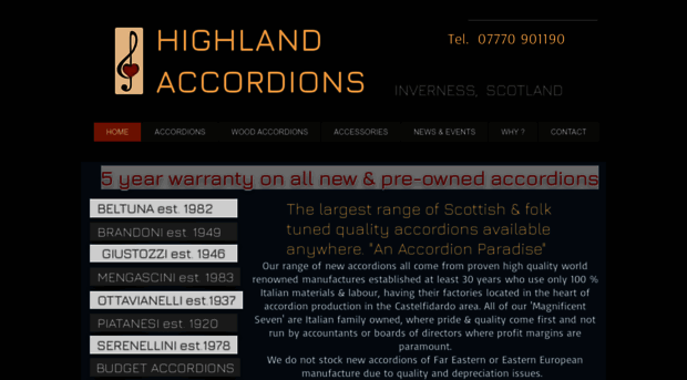 highlandaccordions.com