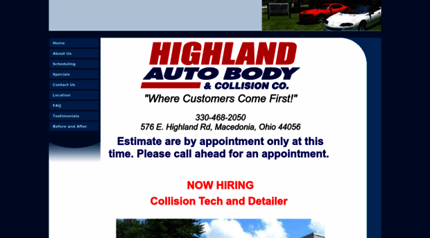 highlandautobodyandcollision.com