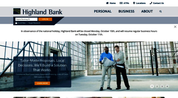 highlandbanks.com