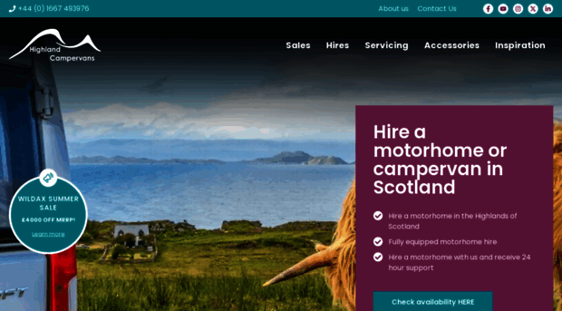 highlandcampervans.com