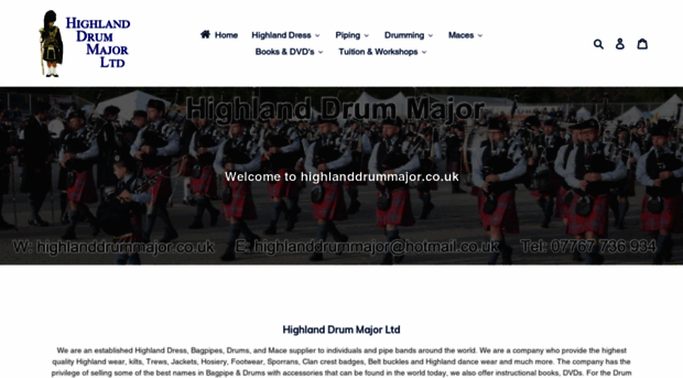 highlanddrummajor.co.uk