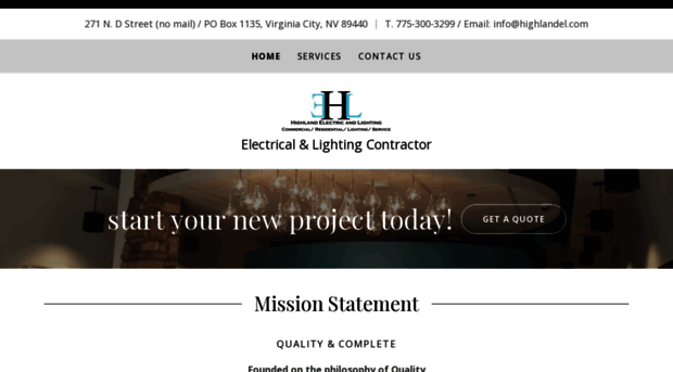 highlandelectricandlighting.com