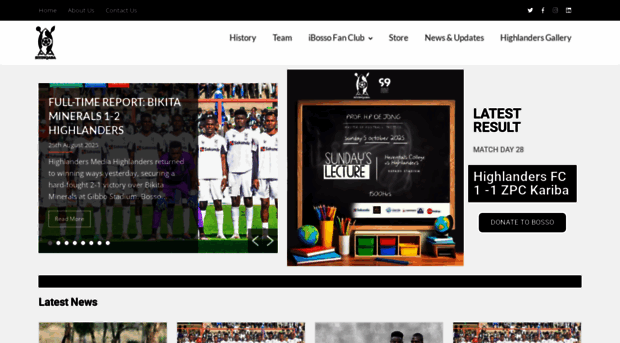 highlandersfc.co.zw