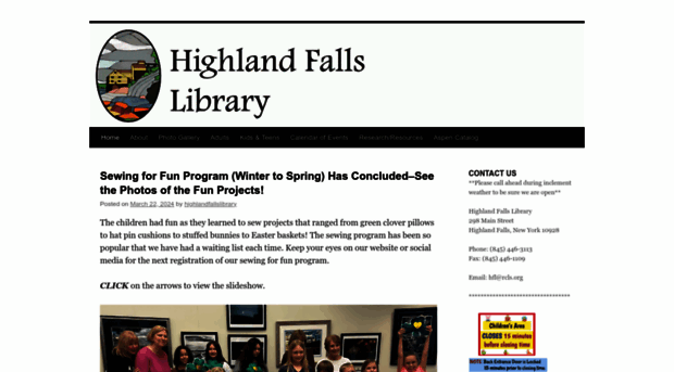 highlandfallslibrary.org