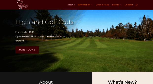 highlandgolfclub.net