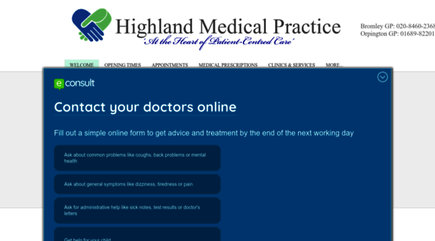 highlandmedicalpractice.co.uk