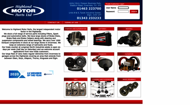 highlandmotorparts.net