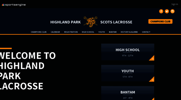 highlandparklacrosse.org