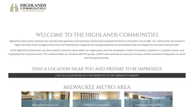 highlandscommunities.com