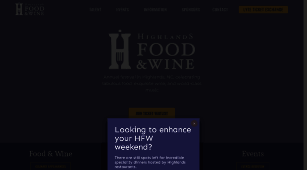 highlandsfoodandwine.com