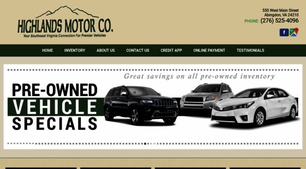 highlandsmotorco.com