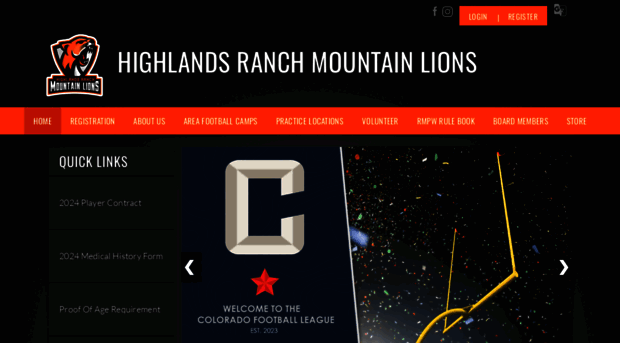 highlandsranchmountainlions.com