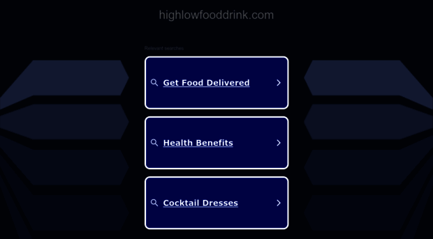 highlowfooddrink.com