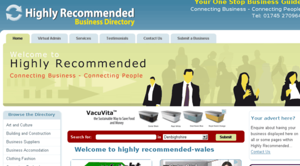 highlyrecommended-wales.com