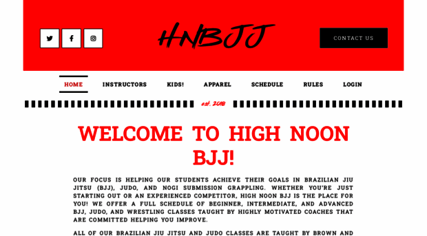 highnoonbjj.com