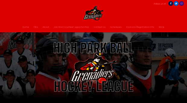 highparkballhockey.ca