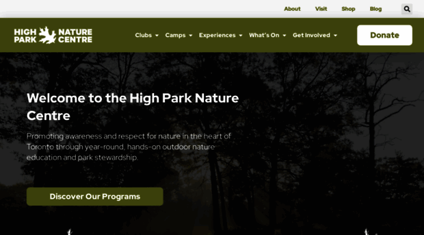 highparknaturecentre.com