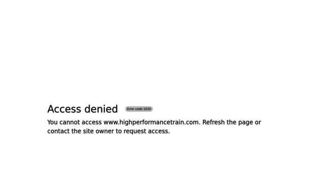 highperformancetrain.com