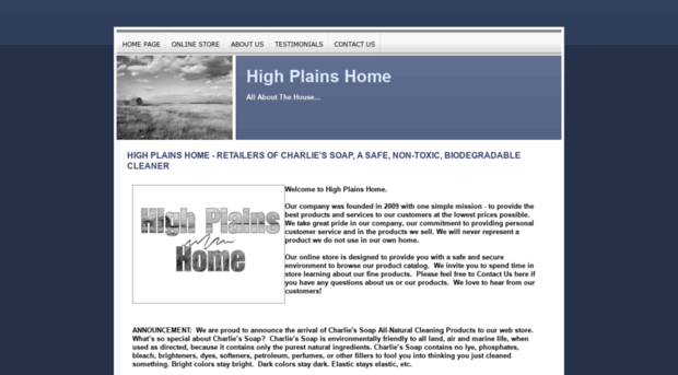 highplainshome.com