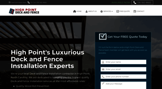 highpointdeckandfence.com