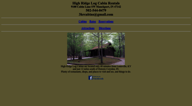 highridgecabins.com