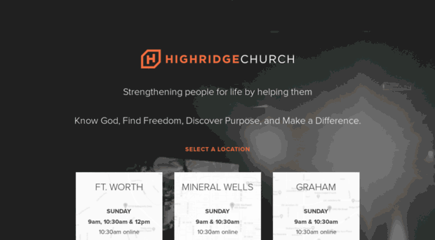 highridgechurch.com
