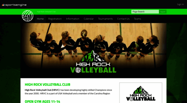 highrockvolleyball.com