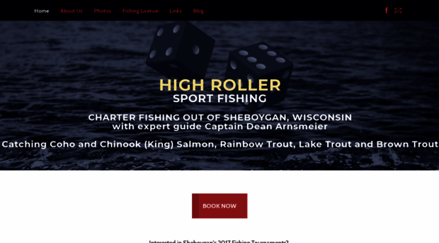 highrollersportfishing.com