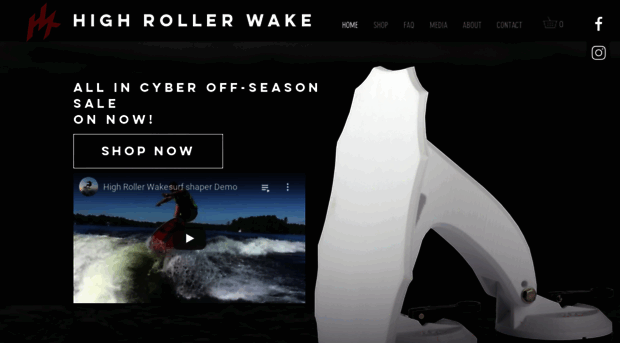 highrollerwake.com