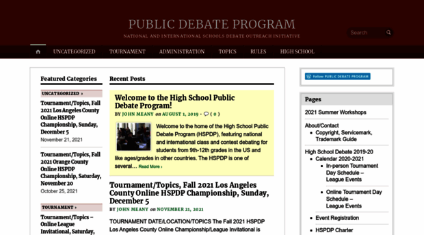 highschooldebate.org