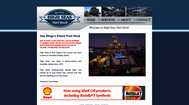 highseasfueldock.com