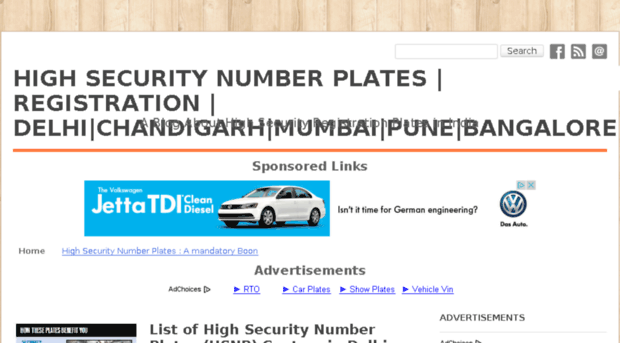 highsecuritynumberplates.in