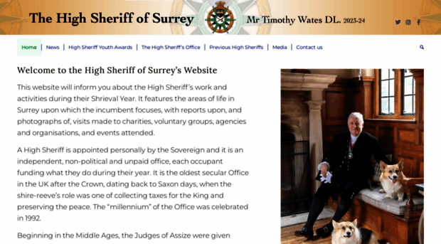 highsheriffofsurrey.com