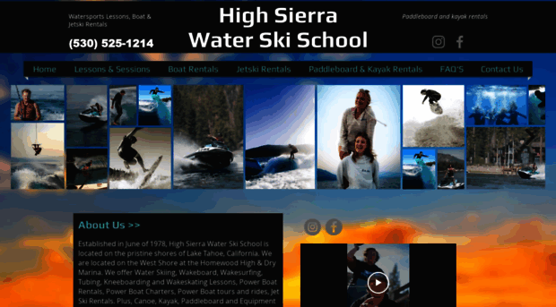 highsierrawaterskiing.com