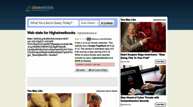 highstreetbooks.ie.clearwebstats.com