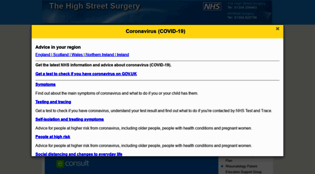 highstreetsurgery.com