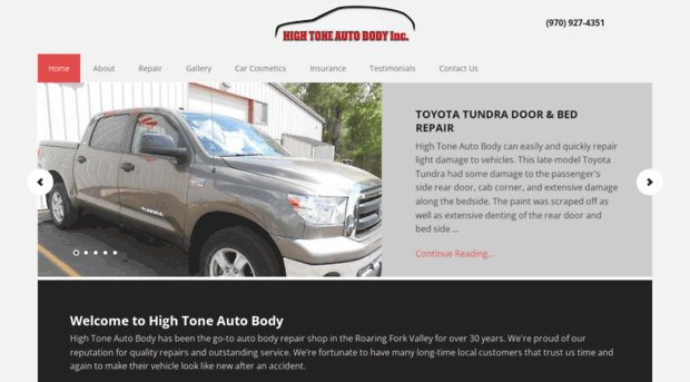 hightoneautobody.com